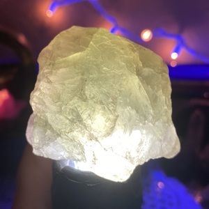 34. Green Fluorite Raw Chunk 135 Grams